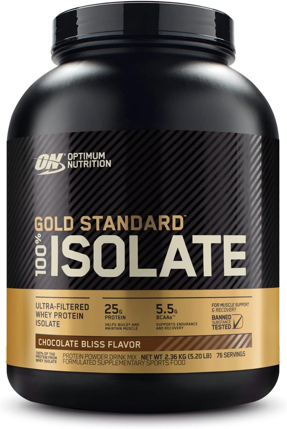 ON GOLD STANDARD ISOLATE- CHOCOLATE BLISS FLAVOR (5LB)
