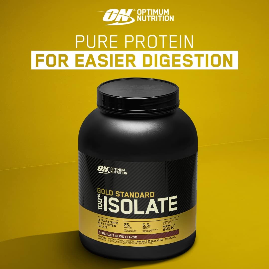 ON GOLD STANDARD ISOLATE- CHOCOLATE BLISS FLAVOR (5LB)