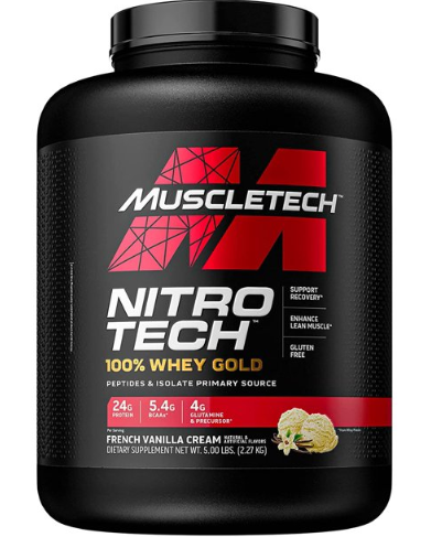 NITROTECH 100% WHEY GOLD-VAINILLA