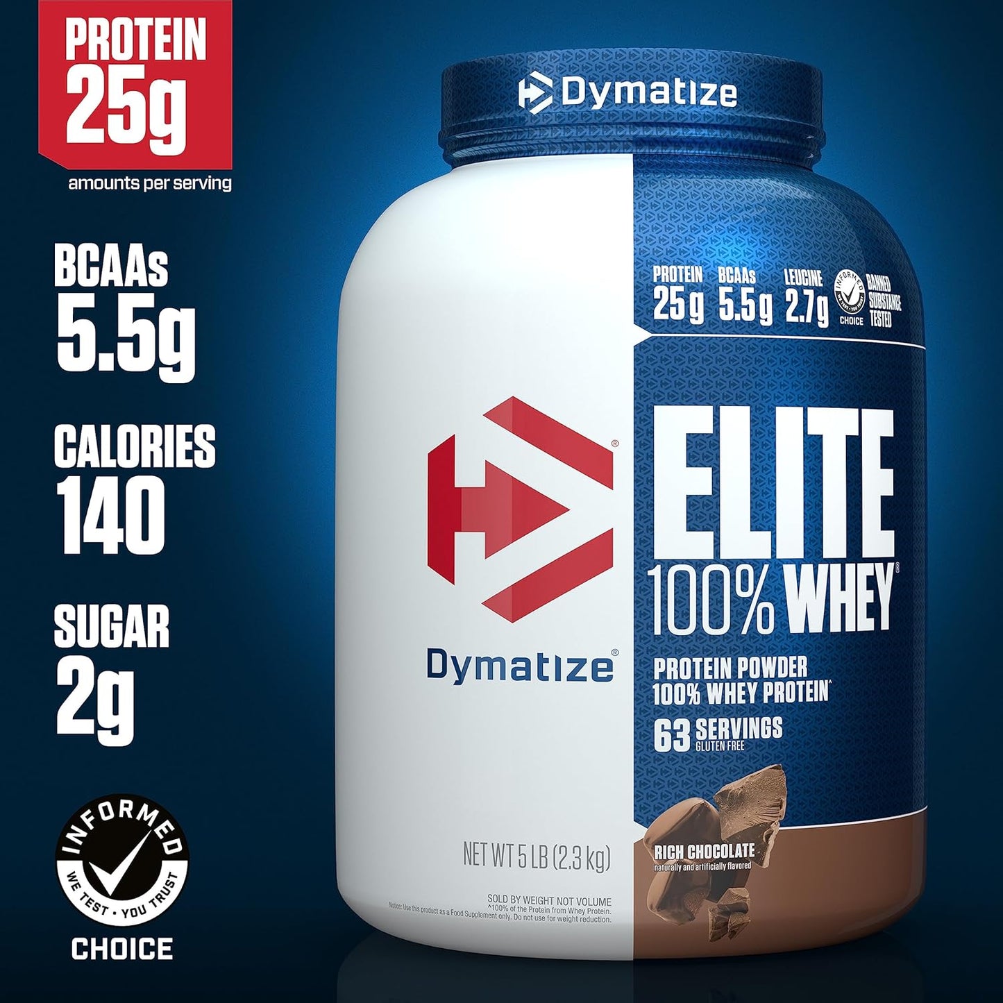 ELITE 100%WHEY -DYMATIZE