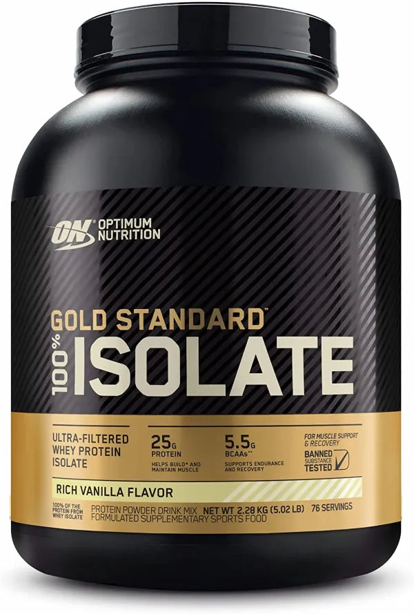 ON GOLD STANDARD ISOLATE- VAINILLA (5LB)